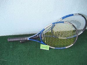 Pair (2) HEAD  Liquidmetal 4 Racquets 4 1/2 and 4 3/8   Mid+ <102> Nice!