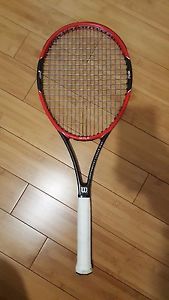 2014 WILSON PRO STAFF 97LS SPIN EFFECT TENNIS RACQUET - 4 3/8 - Good Shape