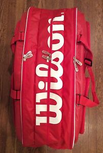 Wilson Tour V Red 15 Pack Tennis Bag