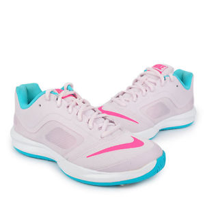 NIKE WOMEN'S BALLISTIC ADVANTAGE TENNIS SHOES SIZE 10 PINK/BLUE/WHITE 684759-564