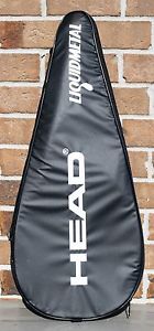 HEAD LIQUIDMETAL TENNIS RAQUET, PRE-STRUNG WITH CASE, 4-1/2" GRIP
