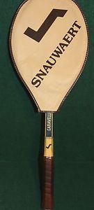 Snauwaert Caravelle Wood Tennis Racket Never Strung With Cover