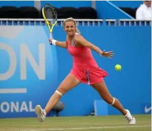 NIKE VICTORIA AZARENKA Break Point Tennis Dress Dri-Fit Built in Bra Size Small