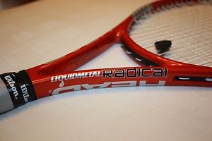 Head Liquidmetal Radical  Oversize 107 Tennis  Racquet 4 3/8 grip