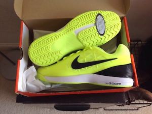 Nike Zoom Cage 2 Volt, Geen, White, Black - Men's 10.5
