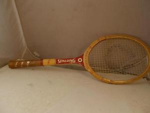 Vintage Spalding Tracy Austin Autograph Model Red Wood Tennis Racquet