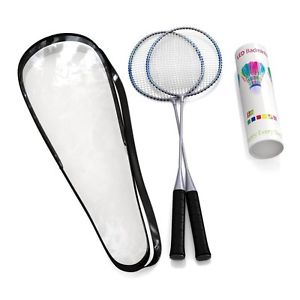 Premium Quality Set Of BADMINTON RACKETS By Trained, Pair Of 2 Rackets, & With 5