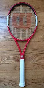 Wilson Six one team 95 4 3/8 grip 2016 version.