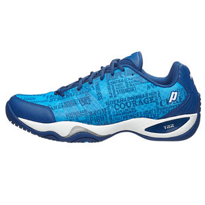 Prince T22 Lite Men's Tennis Shoes. Sizes 10.5-13.0. Color- Blue/White