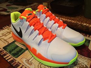 NEW NIKE ZOOM VAPOR 9.5 TOUR CLAY TEENIS SHOE, (631457-107)