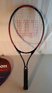 Wilson Super Slam 125 Super Oversize Tennis Racquet 4 1/4 w Overwrap