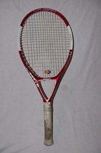 WILSON NCODE NFUSION 110 OS TENNIS RACQUET 4 3/8" Grip Red
