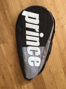 Pre Owned PRINCE 3 Racquet Black/grey TENNIS Carry Bag 32x14x4