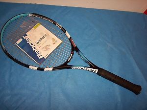 BABOLAT Pure Drive Team Tennis + Racket 4 3/8 USED
