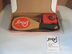 IRA Jokari Racquet Ball Champ Model Vintage Retro Sport Set Outdoor Game