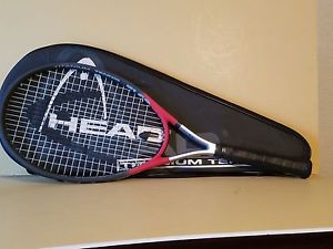 Head Titanium TI-S2 Tennis Racquet 4 3/8" grip with Matching Cover