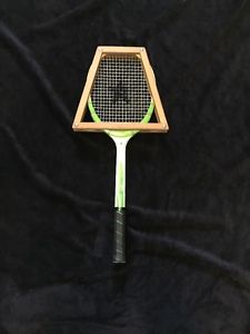 Rosemary Casals Woodstar Tennis Racquet Spalding Racket White Ashbow M 4 5/8