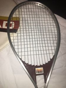 VINTAGE 1980's HEAD AMF EDGE ALUMINUM TENNIS RACKET W/COVER "NICE"