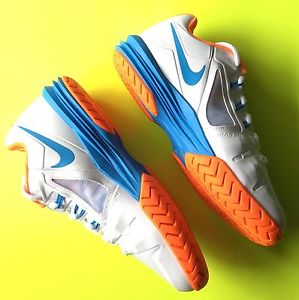 Nike Lunar Ballistec 1.5 LG Mens Tennis Size 6 White 812939 108 RAFA Nadal