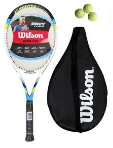 Wilson Envy Compuesta Raqueta De Tenis L2 + 3 Pelotas De Tenis