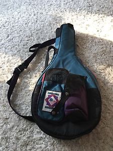 Court Gear Tennis Sports Racquet (racket) bag VINTAGE