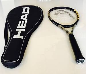 Head Titanium Ti.S1 Pro Soft Grip Handle Black Silver Orange Tennis Racquet New