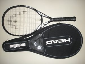HEAD METALLIX 10  OS 124 TENNIS RACQUET 4 1/2