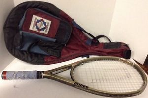 PRINCE TT SOVEREIGN OS S 1300 POWER LEVEL TENNIS RACKET W/COURT GEAR BAG / (14)