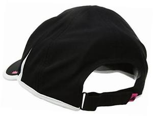 women's adizero cap, black/white/blaze pink, one size fits all