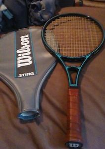 Wilson Sting Largehead Tennis Racquet Size 4 5/8 With Case USA MADE MODEL