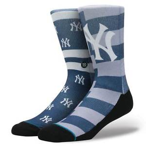 Stance New York Yankees Éclaboussures MLB Chaussettes Bleu marine