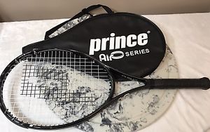 PRINCE AIRO HYBRID BLACK TRIPLE THREAT MIDPLUS Tennis Racquet