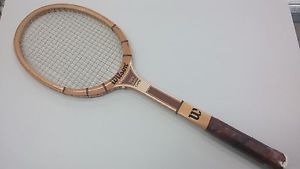 Vintage Wilson Stan Smith Capri Wood Tennis Racquet Racket