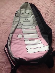 PRINCE Pink/Grey Multi TENNIS Racket Bag with [removable] Reg. & Backpack Straps
