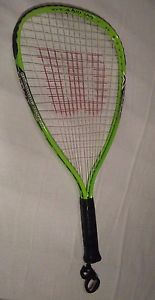 Wilson Crushing Power Titanium Racketball Racket - black lime green - USED