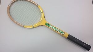 WILSON Miss Chris EVERT Wooden Tennis Racket Racquet Protective Cover 1974