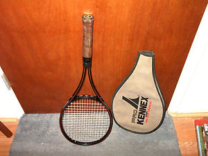 Pro Kennex Black Ace 98 GRAPHITE Tennis Racquet Vtg Midsize Racket 4 3/8 + Case
