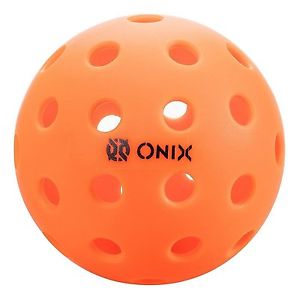 Onix Pure 2 Outdoor Pickleball Balls 6-Pack Orange, Outdoor image 1