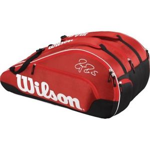 New Wilson Federer Team 12 Pack Tennis Bag