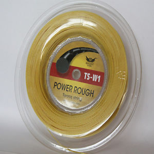 KELIST Tennis String quality good as Lxilon alu power rough 1.25mm 200m，Gold