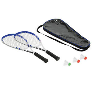 HUDORA Kit Badminton Vitesse HD-55 Badminton Badminton Badminton Raquette Balle