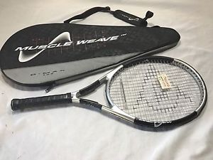 Dunlop C-MAX Tennis Racket 4-1/4" Muscle Weave 27.25" Concave 108 Sq. In.