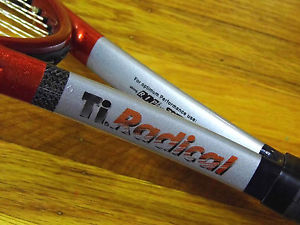 Head Ti Radical Midplus Racquet 4 3/8 L5 98 Agassi Titanium Racket  MP No 3 L3