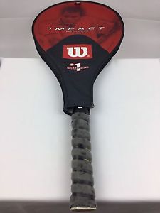 Wilson Impact L4 4 1/2" Grip Titanium Used Tennis Racquet