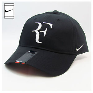Nike Roger Federer Legacy 9 Dry-Fit Black Tennis Cap, Hat image 1