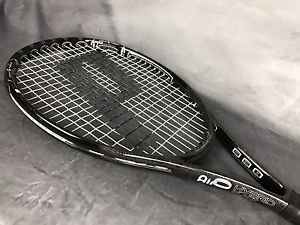 Prince AirO Hybrid Black Triple Threat Midplus Tennis Racquet 4 3/8 grip