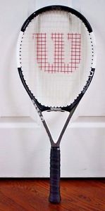 WILSON NCODE N6 TENNIS ROCKET CARBON $140