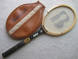 Bancroft Pro Select Wooden Tennis Racqeut