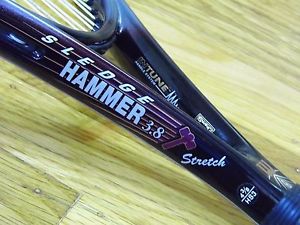 Wilson Sledge Hammer Stretch 3.8 Oversize 112 Power Holes Racquet 4 3/8" Limits image 1