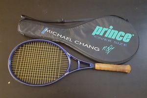 Vintage Prince Michael Chang Graphite MidPlus 95 Longbody Tennis Racquet 4 5/8"